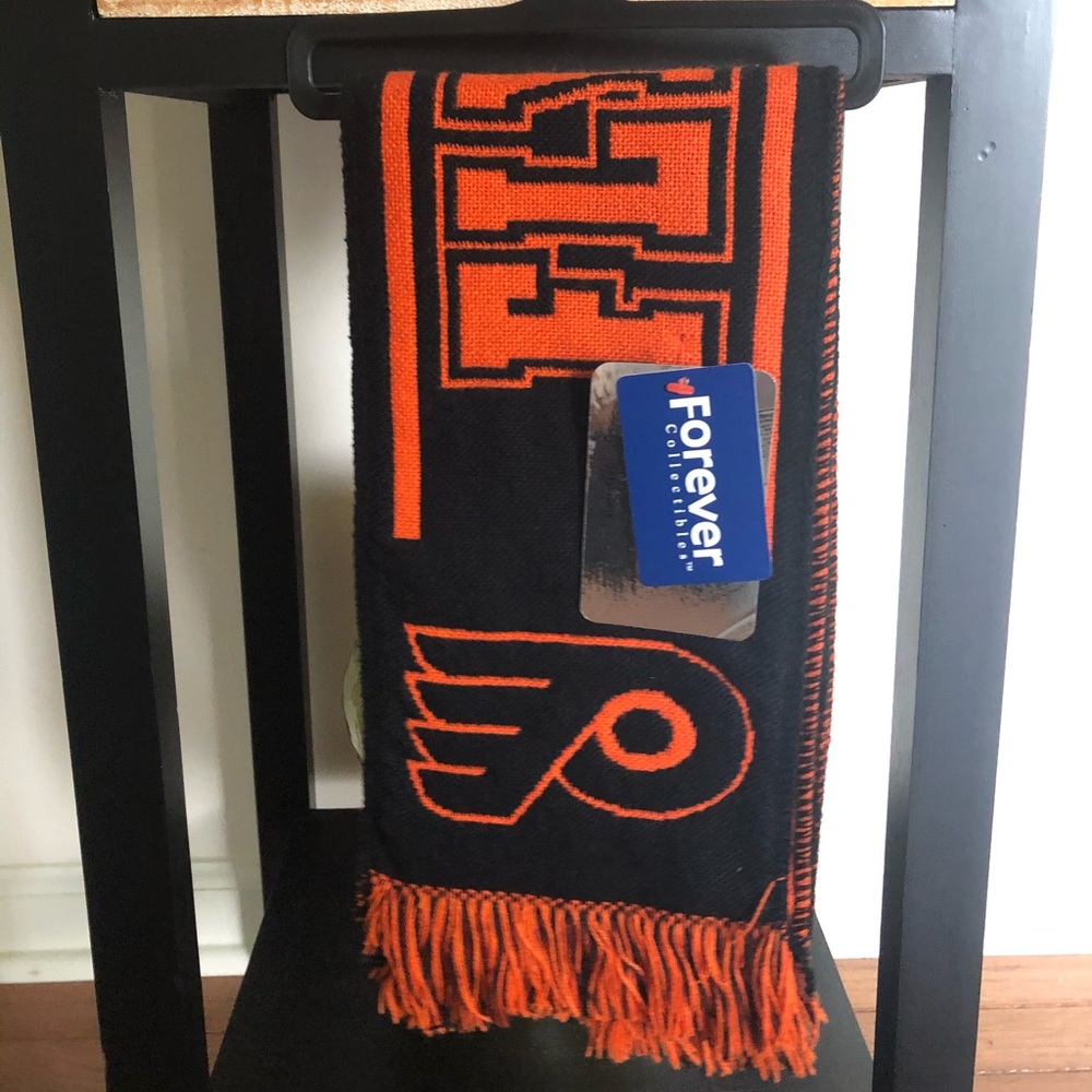 NWT TWO Philadelphia Flyers Winter Scarves